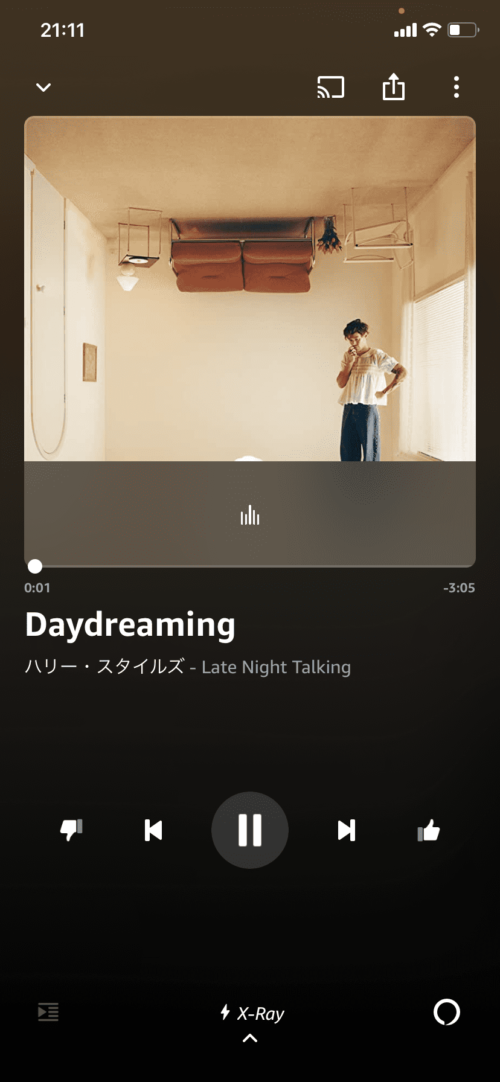 類似した楽曲を再生