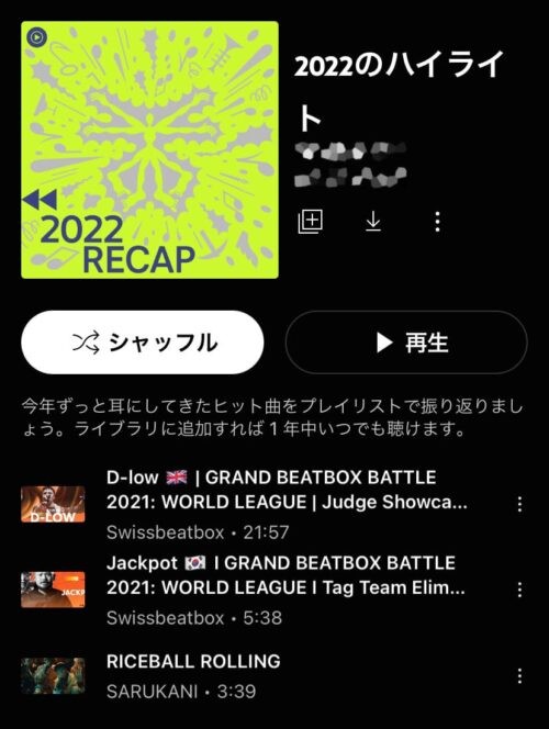 2022のハイライト