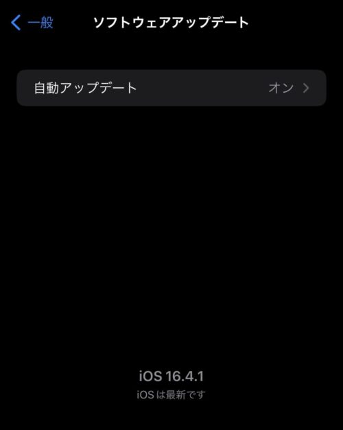 自動アップデートをオン